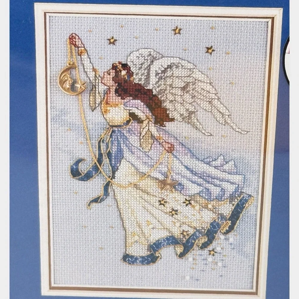 Dimensions Gold Collection Petites Twilight Angel Counted Cross Stitch Kit 6711